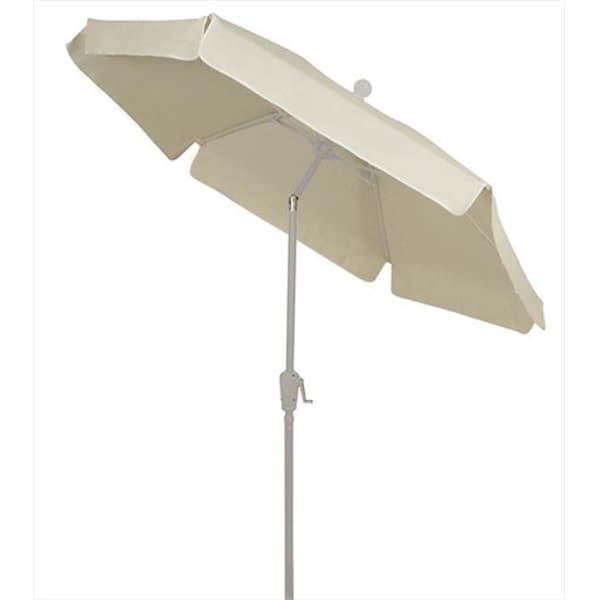 Fiberbuilt Home 7Gcrw-T-Nat Garden Umbrella 7.5 Ft - Natural 7GCRW-T-NT - main